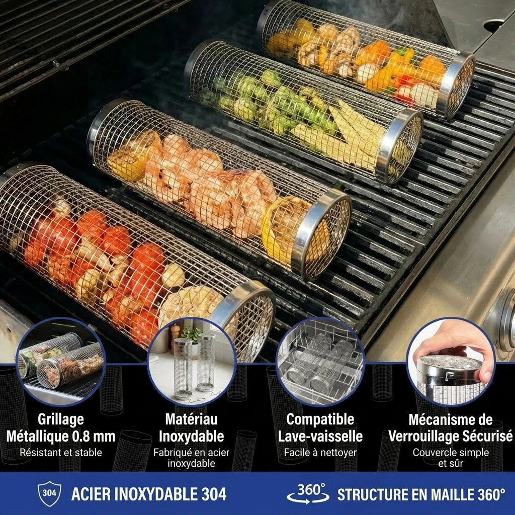Panier Barbecue - Grillades Parfaites