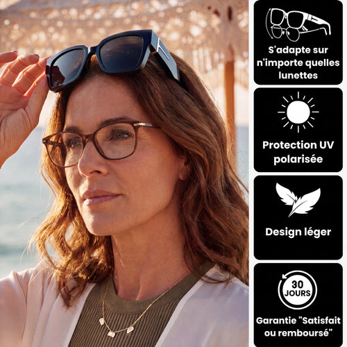 Sur-lunettes polarisées